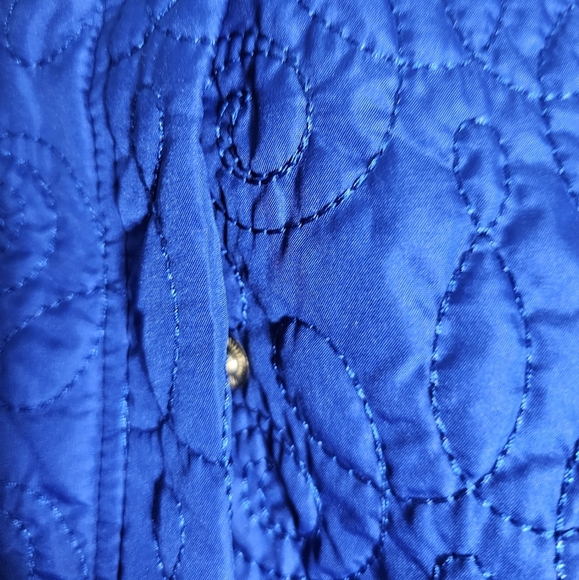 ✅️ Nine West royal blue quilted vest - Picture 3 of 6
